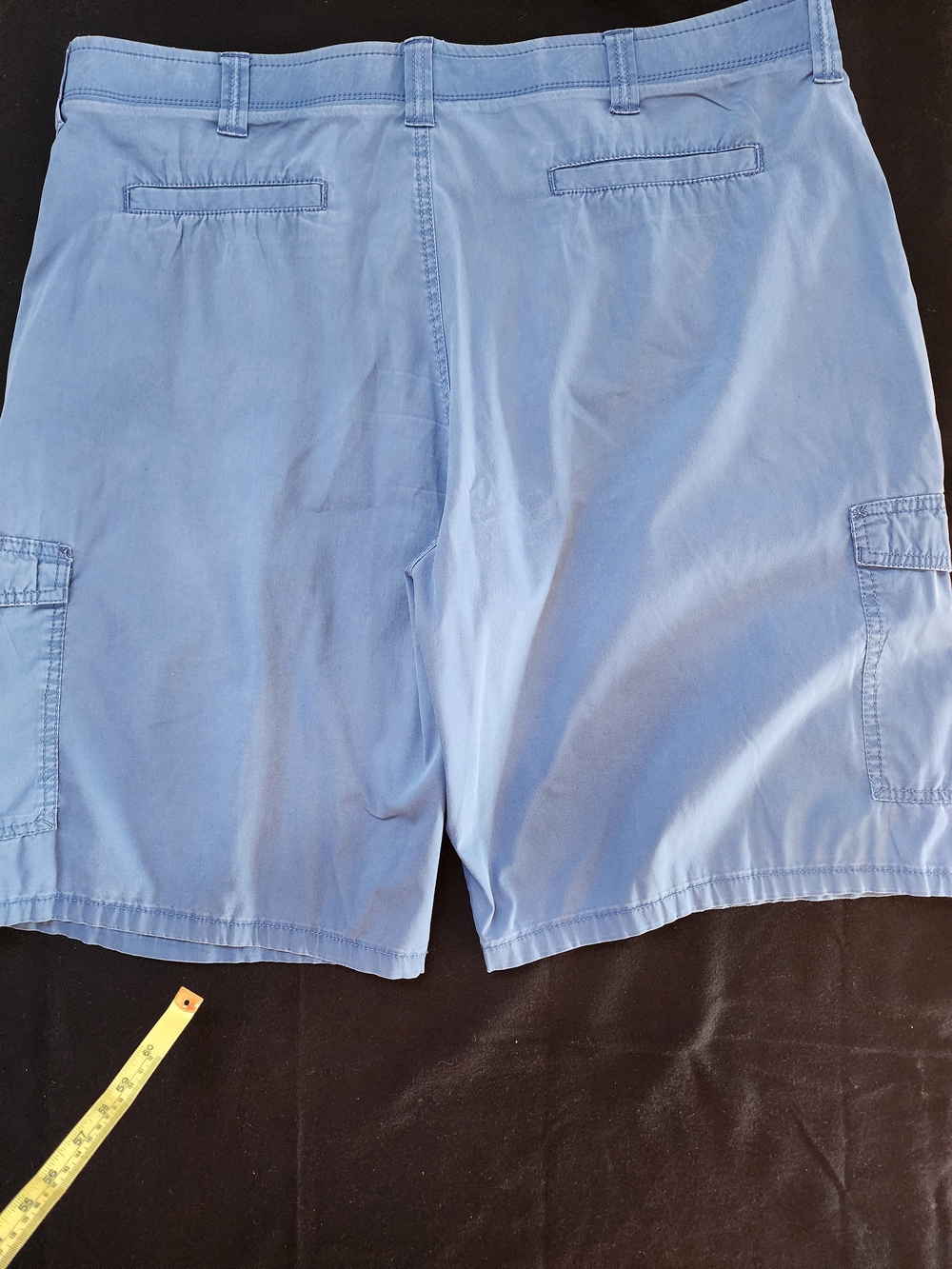 Wrangler Men's Light Blue Cargo Shorts. Size 40, Good Condition - Picture 6 of 10
